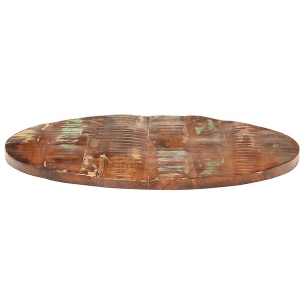 vidaXL Table Top &Oslash; 80x1.5 cm Round Solid Wood Reclaimed