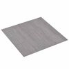 vidaXL Flooring Planks 55 pcs Grey 5.11 m&sup2; PVC