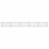 vidaXL Gabion Wall with Covers Galvanised Steel 600x50x50 cm