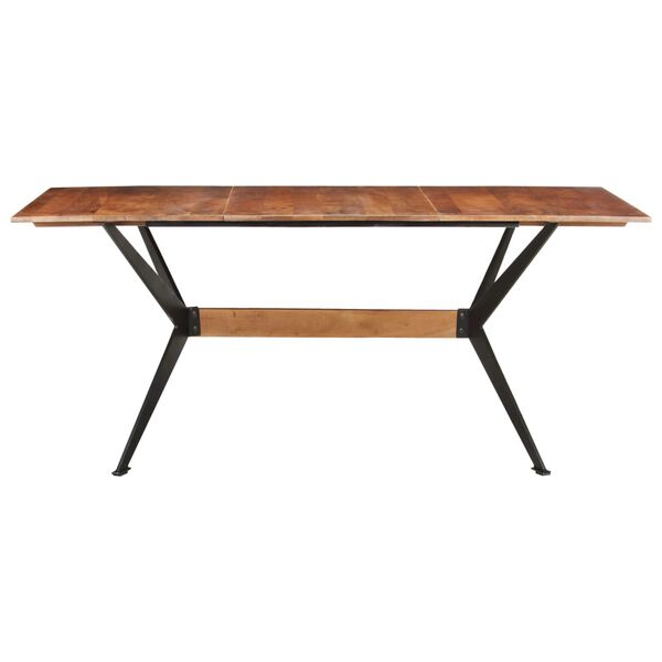 vidaXL Dining Table 180x90x76 cm Solid Mango Wood