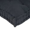 vidaXL Pallet Sofa Cushion 3 pcs Anthracite 120 x 80 x 38 cm Fabric
