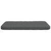 vidaXL Seat Cushions 4 pcs Dark Grey 40 x 40 x 3 cm Fabric