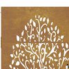 vidaXL Garden Gate 105x180 cm Corten Steel Tree Design