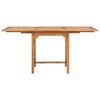 vidaXL 7 Piece Garden Dining Set Solid Teak Wood