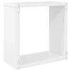 vidaXL Wall Cube Shelves 6 pcs High Gloss White 30x15x30 cm
