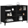 vidaXL Sideboard Black Oak 103.5 x 35 x 70 cm Engineered Wood
