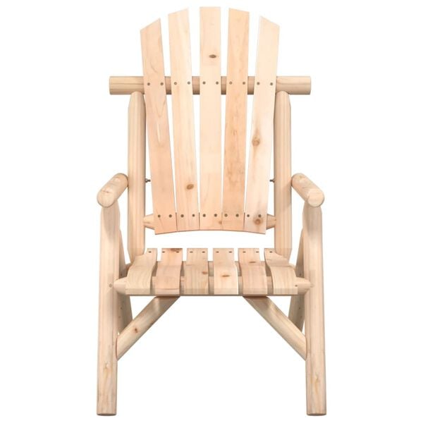 vidaXL Garden Chair 68x86x103 cm Solid Wood Spruce