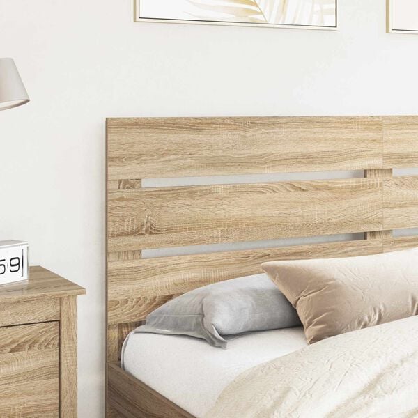 vidaXL Headboard Sonoma Oak 180 cm Engineered Wood