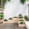 vidaXL Garden Planter 4-Tier 106x104.5x36 cm Solid Wood Pine