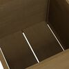vidaXL Garden Planter Honey Brown 60x60x60 cm Solid Pinewood