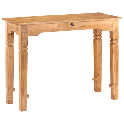 vidaXL Console Table 100x40x76 cm Solid Acacia Wood