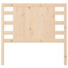 vidaXL Headboard 96x4x100 cm Solid Wood Pine