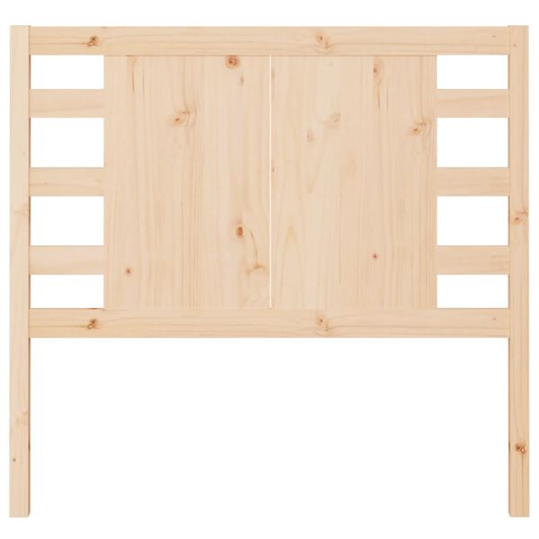 vidaXL Headboard 96x4x100 cm Solid Wood Pine