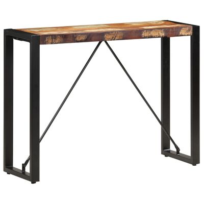vidaXL Console Table 110x35x76 cm Solid Reclaimed Wood
