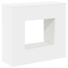 vidaXL Console Table White 82 x 29 x 74 cm Engineered Wood