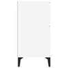 vidaXL Bedside Cabinet White 40x35x70 cm