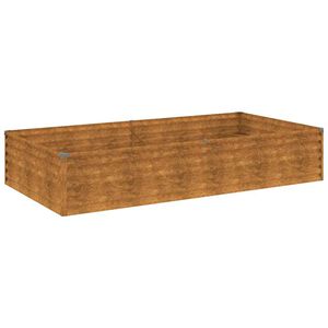 vidaXL Garden Raised Bed 195x100x36 cm Corten Steel