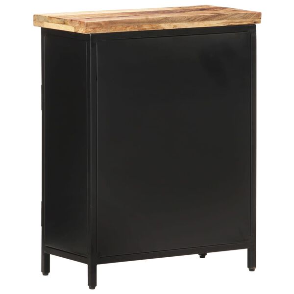 vidaXL Sideboard 60x30x76 cm Rough Mango Wood