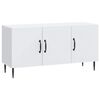 vidaXL TV Cabinet White 99 x 34.5 x 50 cm Engineered Wood