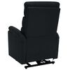 vidaXL Stand up Massage Chair Black Fabric