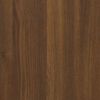 vidaXL 5-Tier Book Cabinet Brown Oak 60x24x175 cm Engineered Wood