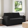 vidaXL Sofa Black 158 x 78 x 80 cm Fabric