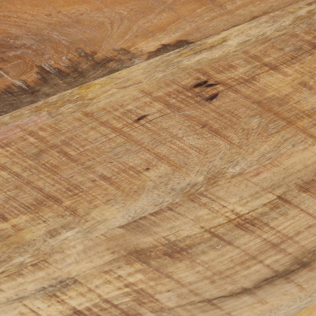 vidaXL Bench 110 cm Rough Mango Wood