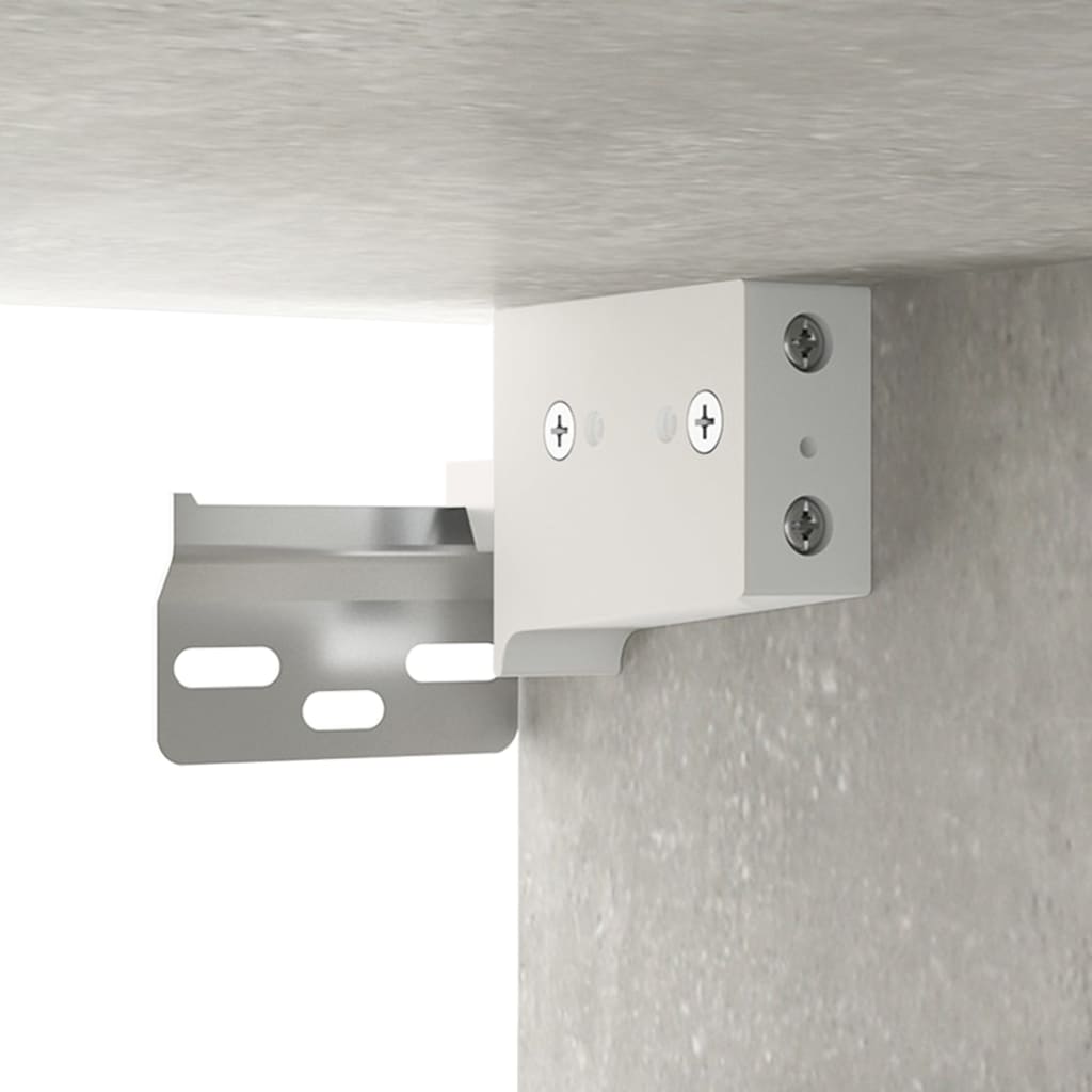vidaXL Shoe Cabinet Concrete Grey 52.5x30x50 cm