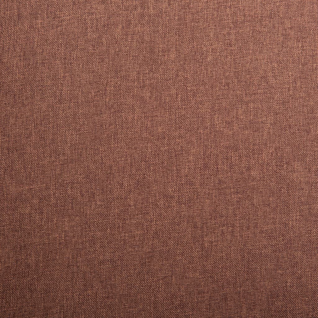 vidaXL Armchair Brown Fabric