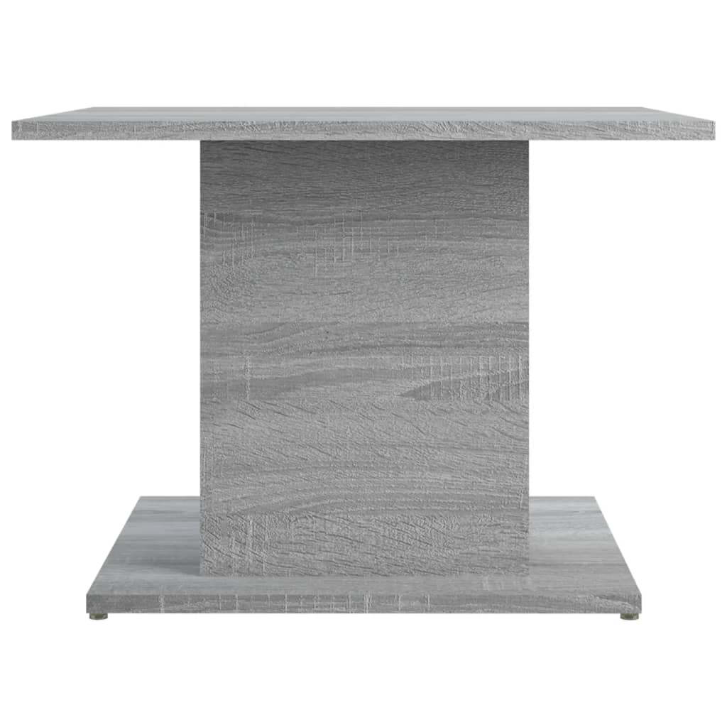 vidaXL Coffee Table Grey Sonoma 55.5x55.5x40 cm Engineered Wood