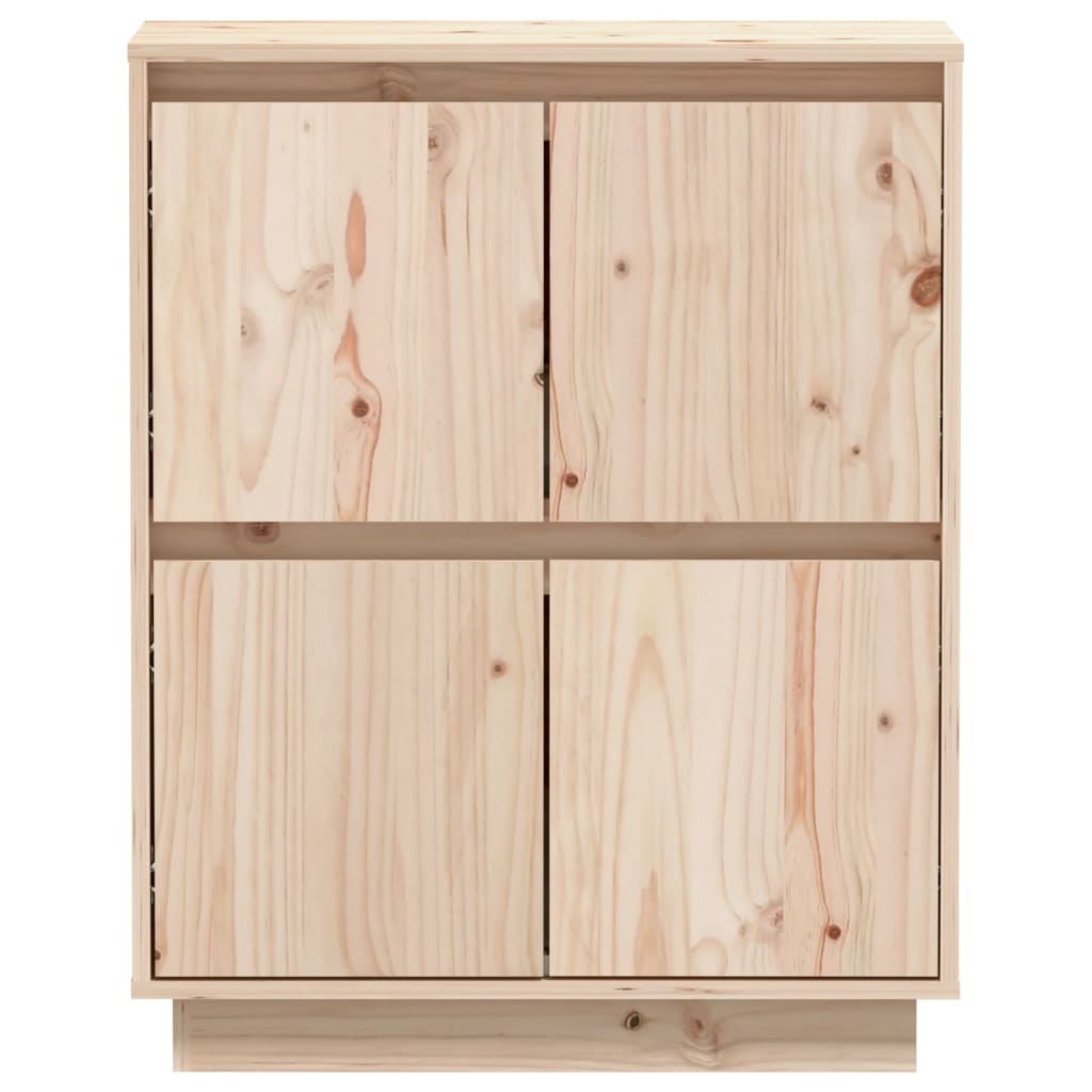 vidaXL Sideboard 60x34x75 cm Solid Wood Pine
