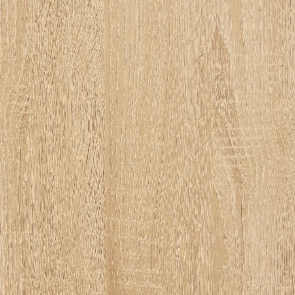 vidaXL Bathroom Cabinet Sonoma Oak 65x33x60 cm Engineered Wood
