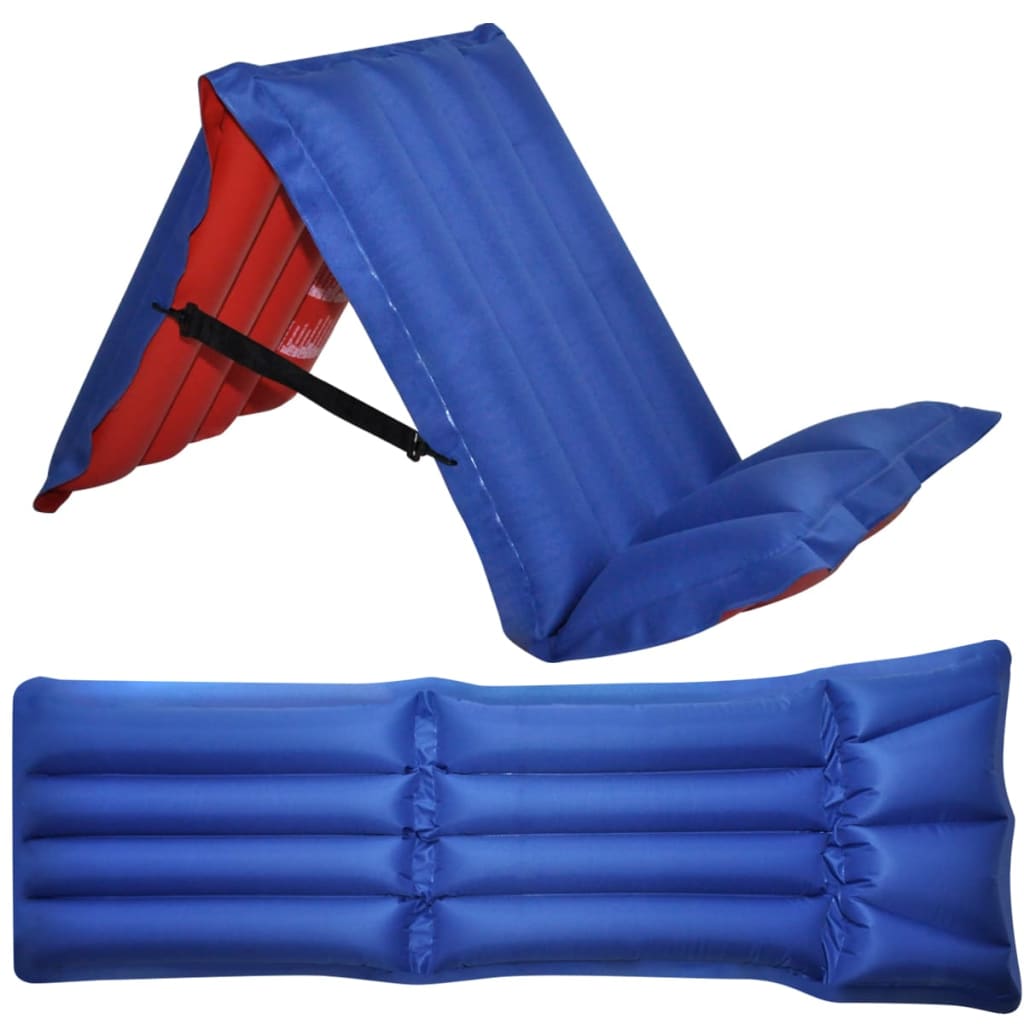 Inflatable Air Mattress for Camping Foldable 178 x 69 cm