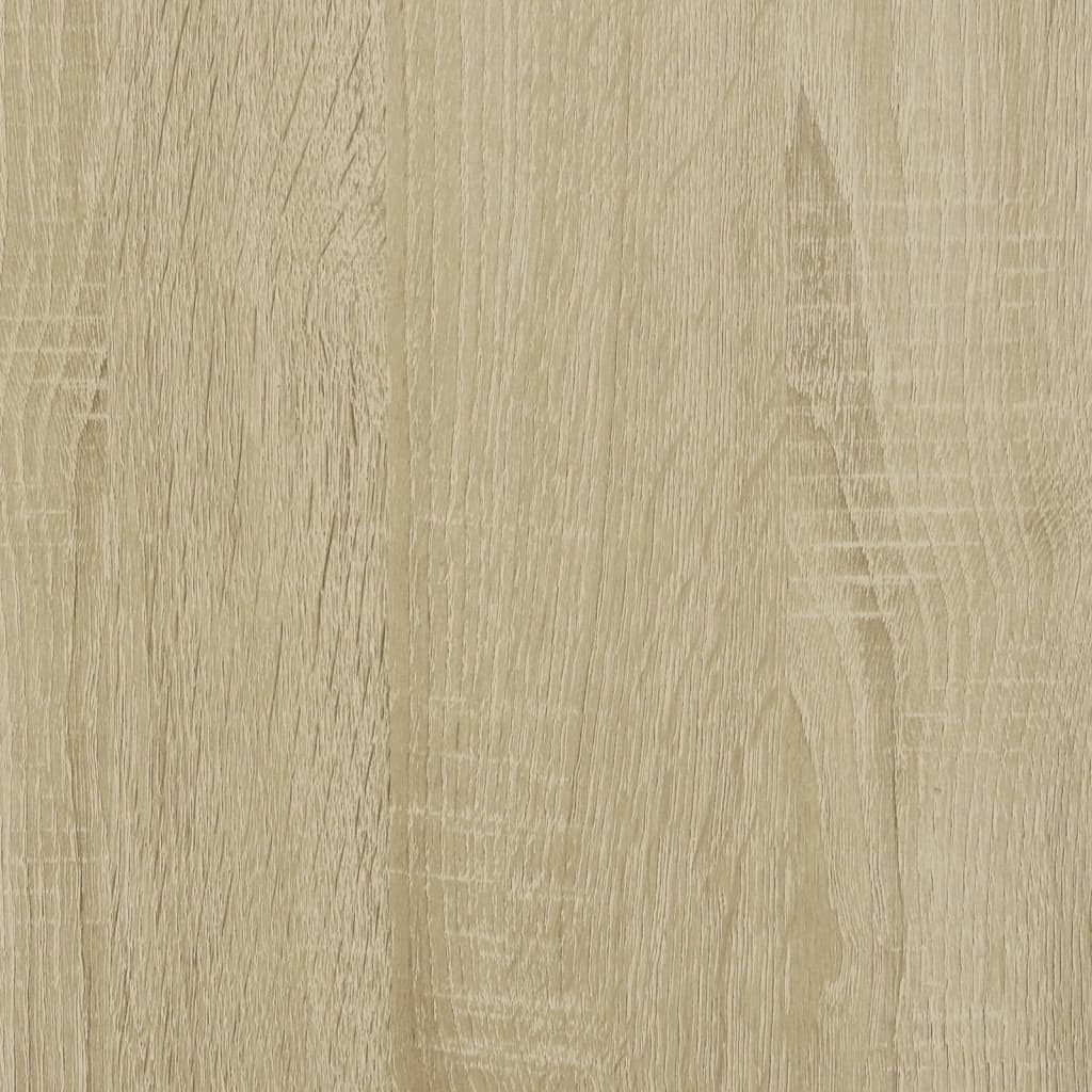 vidaXL Bed Frame Sonoma Oak 90x190 cm Engineered Wood
