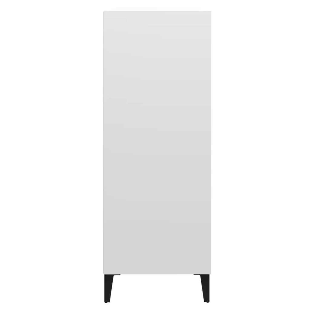 vidaXL Sideboard White 69.5x32.5x90 cm Engineered Wood