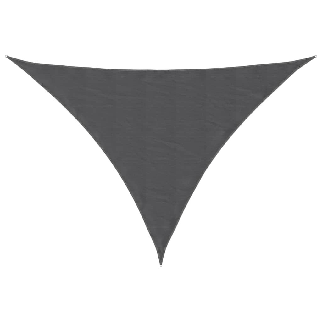 vidaXL Sunshade Sail Oxford Fabric Triangular 3x4x5 m Anthracite