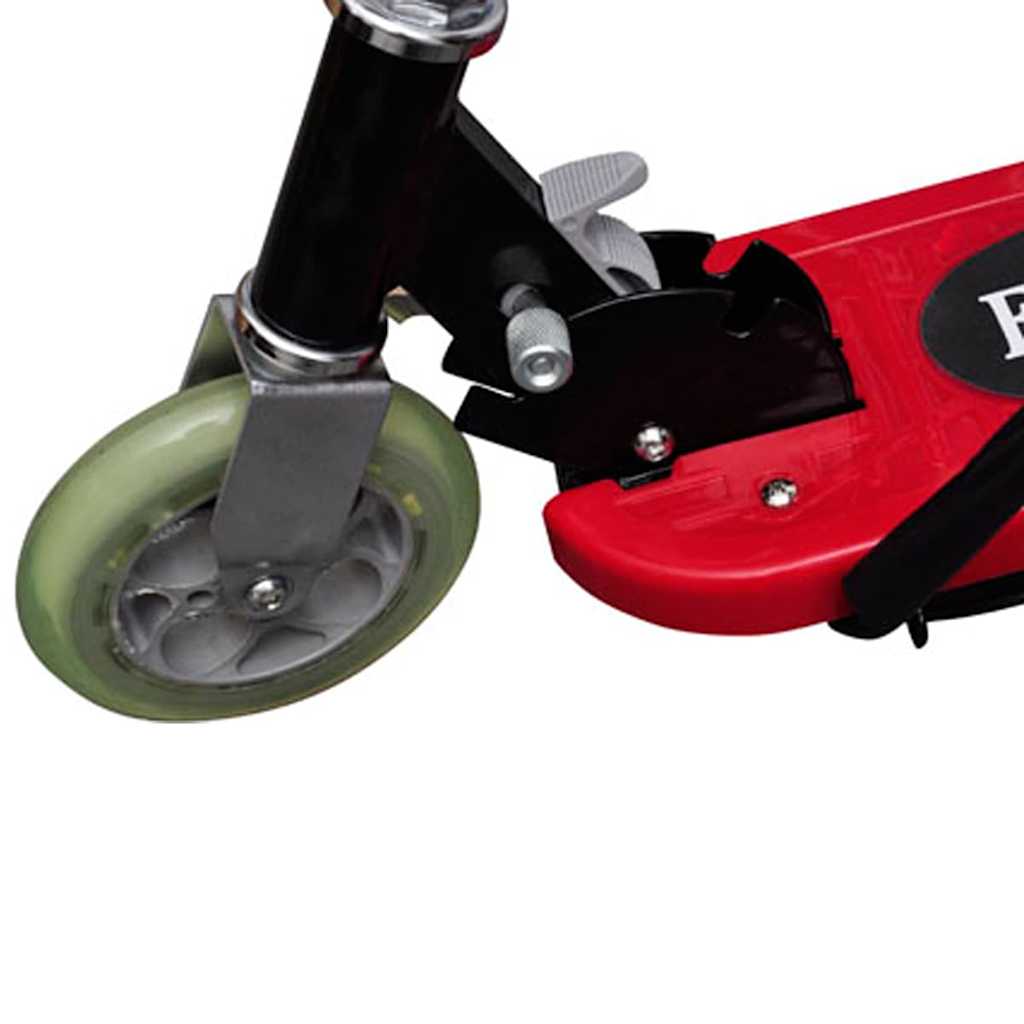 vidaXL Electric Scooter with Seat 120 W Red
