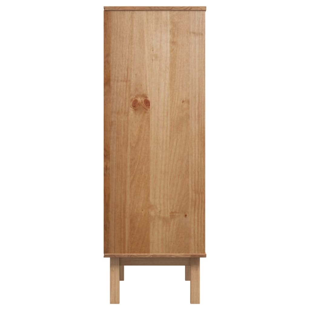 vidaXL Highboard OTTA 85x43x125 cm Solid Wood Pine