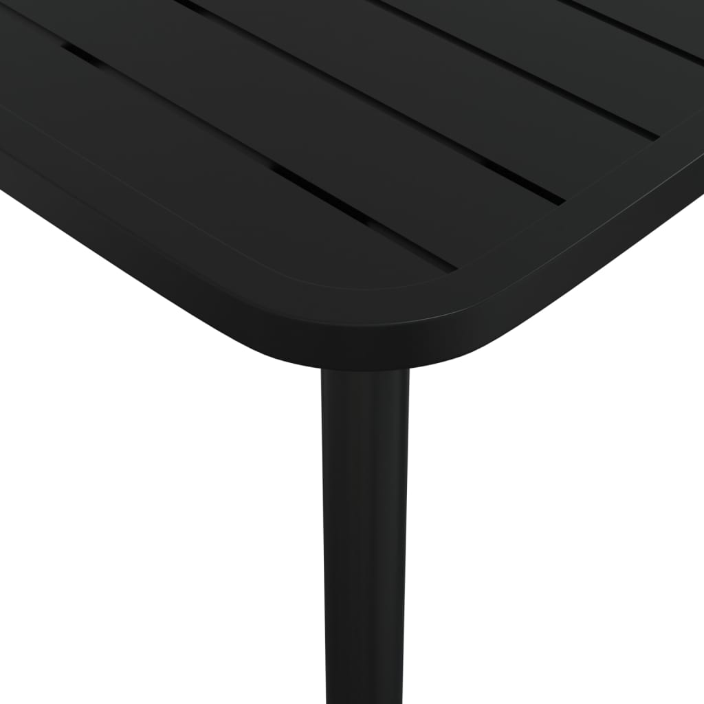 vidaXL Garden Table Anthracite 50x50x71 cm Steel