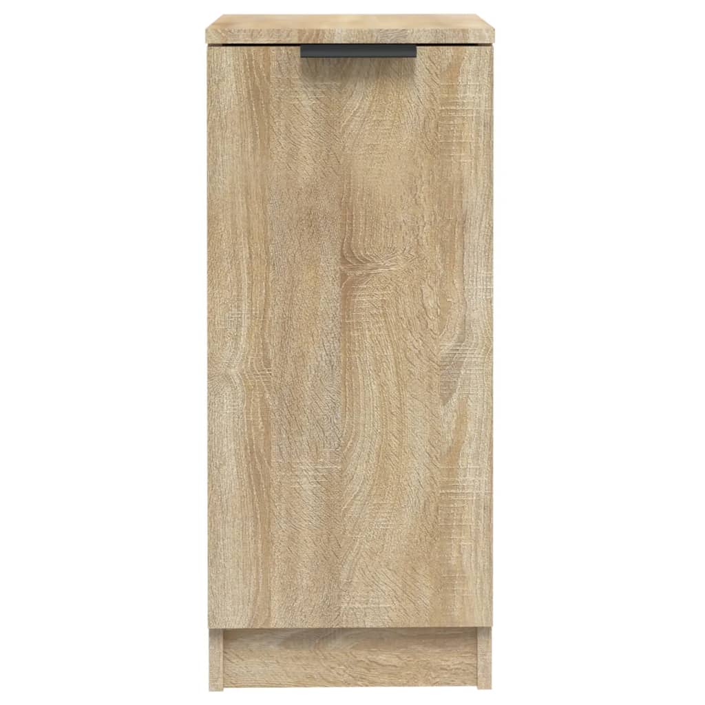 vidaXL Sideboards 2 pcs Sonoma Oak 30x30x70 cm Engineered Wood
