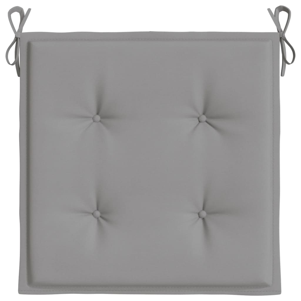 vidaXL Garden Chair Cushions 6 pcs Grey 50x50x3 cm Oxford Fabric