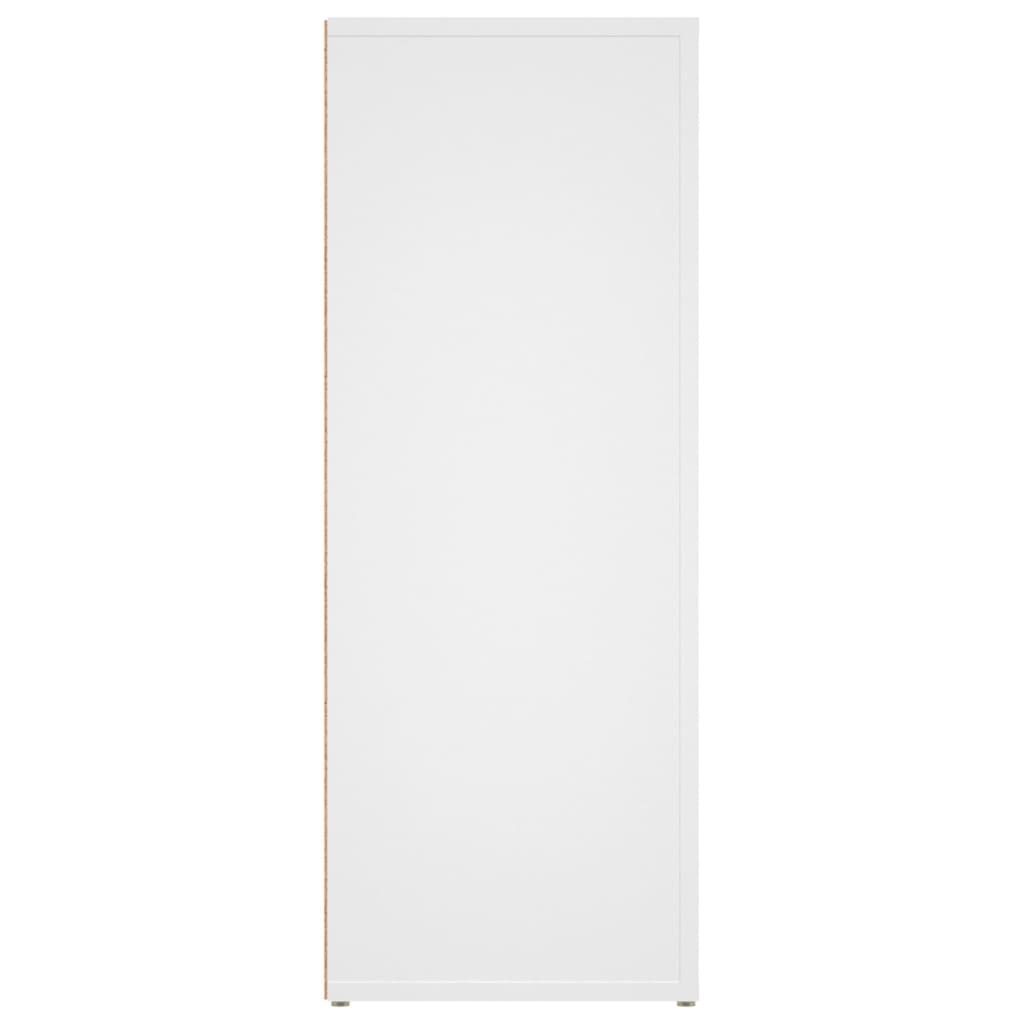 vidaXL Sideboard White 80x30x80 cm Engineered Wood