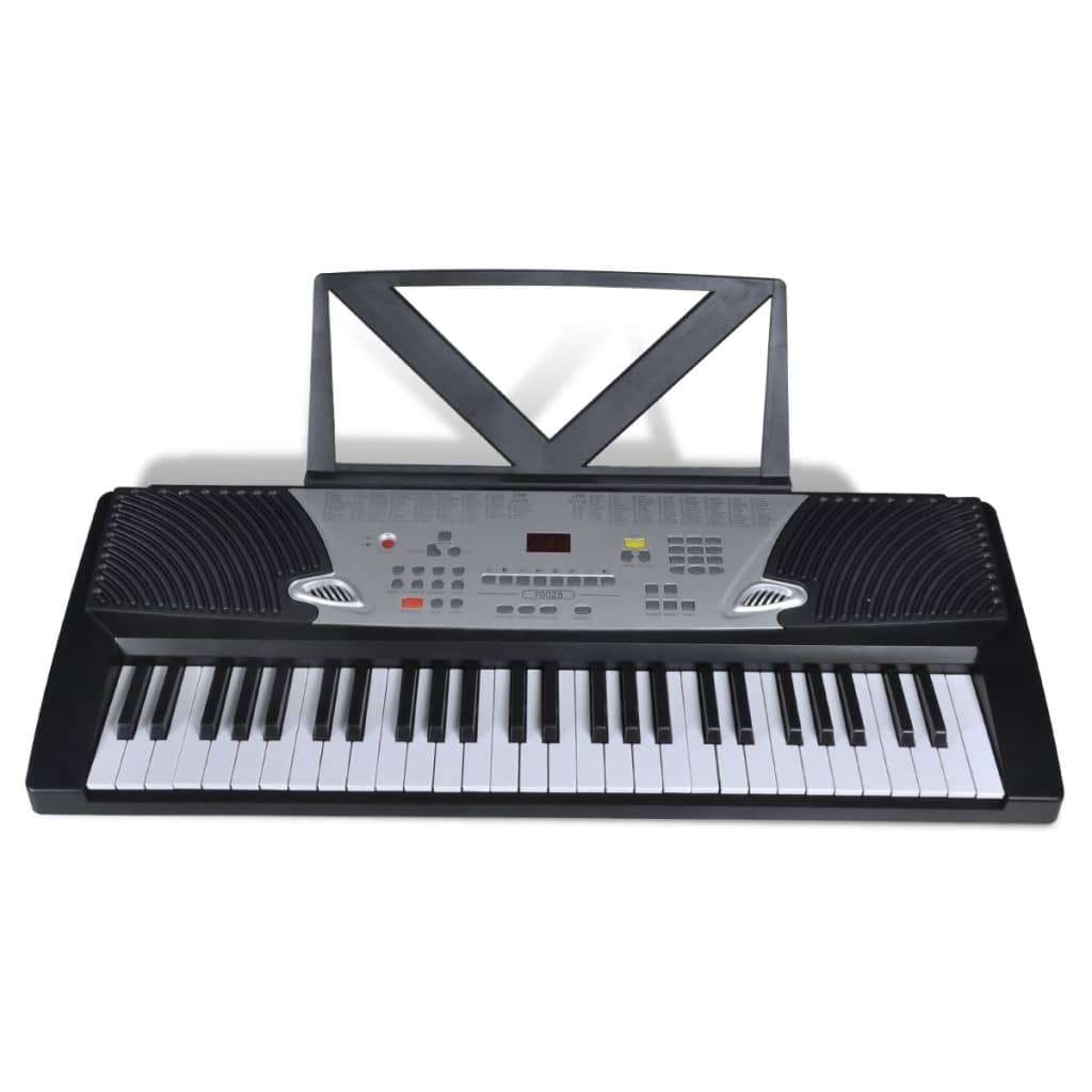 54-Key Electric Keyboard with Book Stand