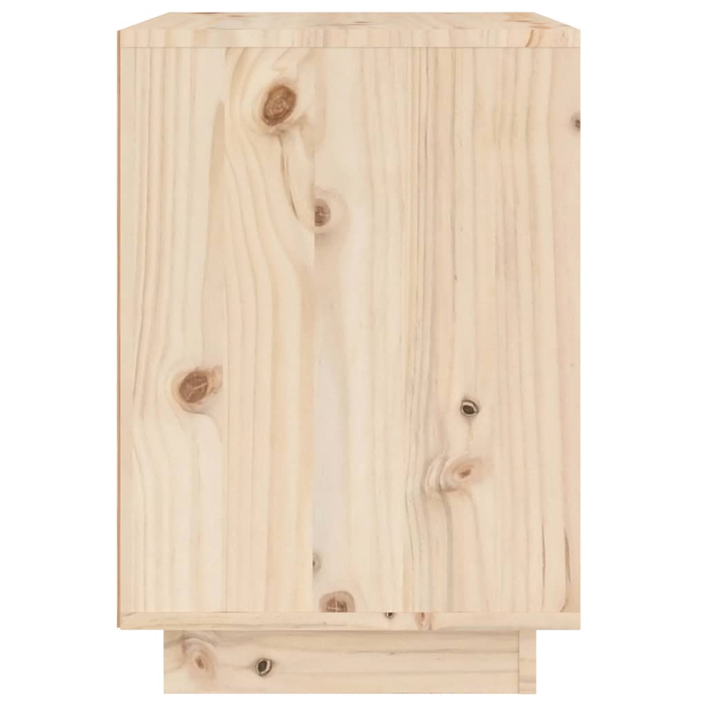 vidaXL Bedside Cabinets 2 pcs 40x35x50 cm Solid Wood Pine