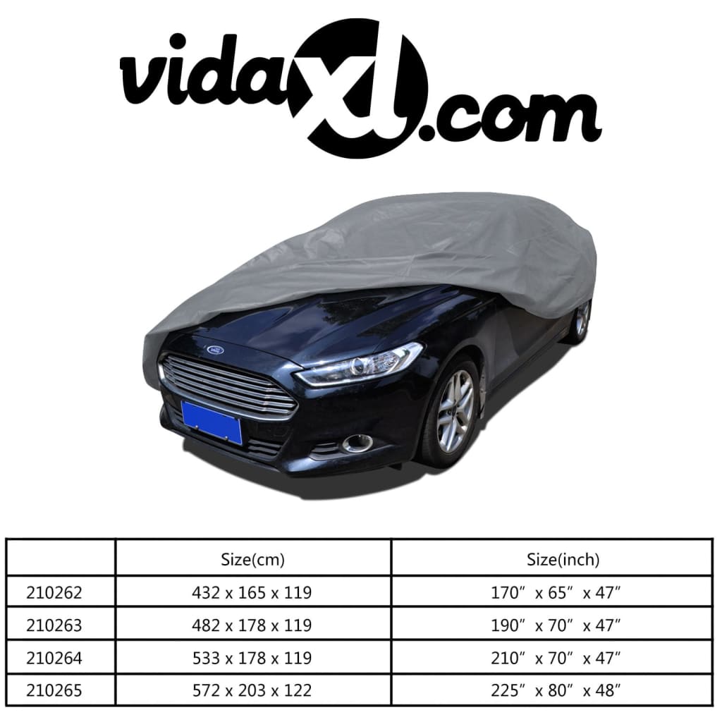 vidaXL Car Cover Nonwoven Fabric XL