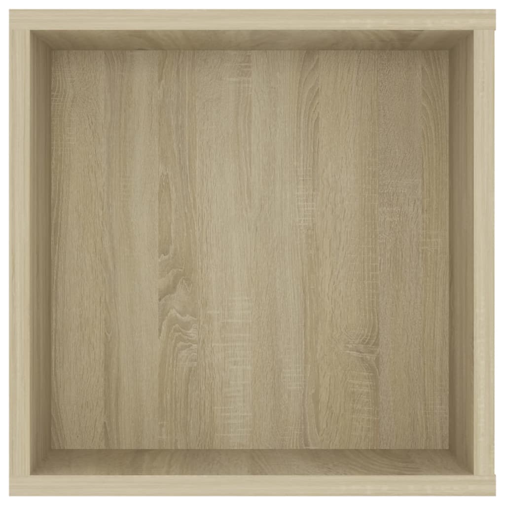 vidaXL Wall-Mounted TV Cabinet Sonoma Oak 102x35x35 cm Engineered Wood