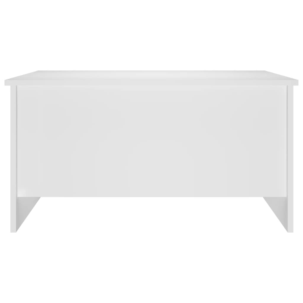vidaXL Coffee Table White 80x55.5x41.5 cm Engineered Wood