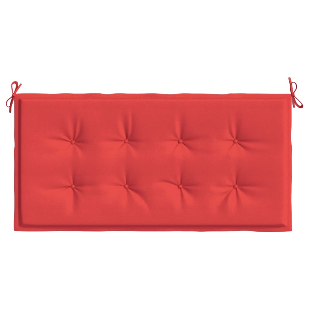 vidaXL Garden Bench Cushion Red 100x50x3 cm Oxford Fabric