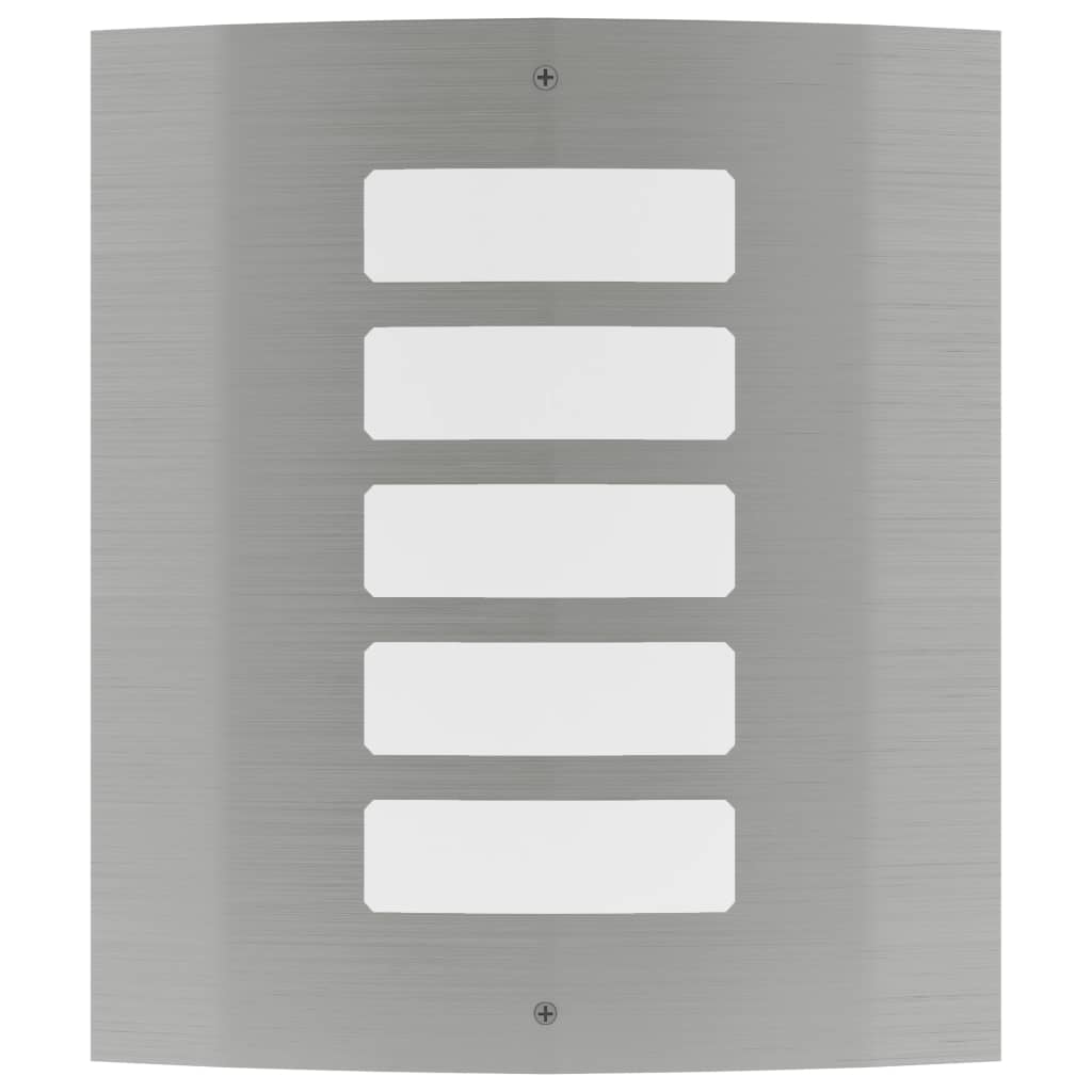 vidaXL Wall Lamp Waterproof Stainless Steel