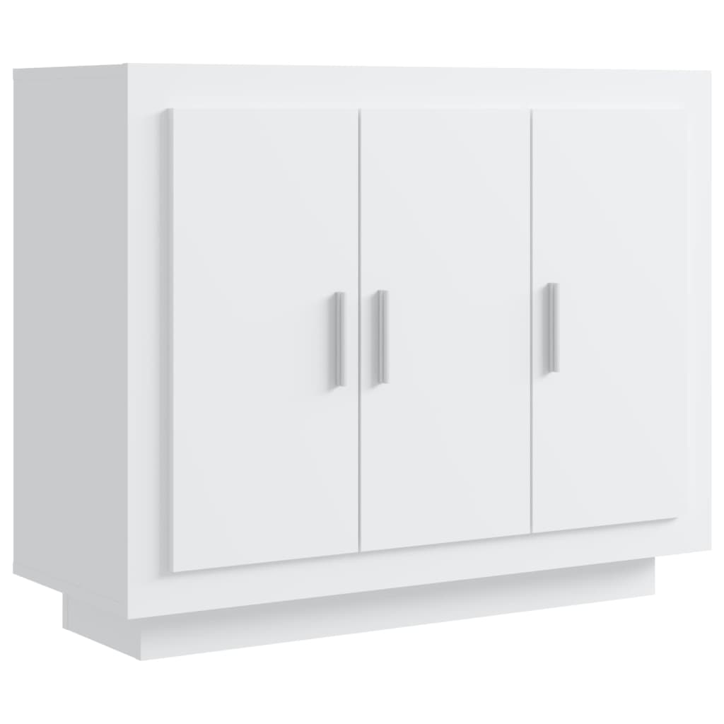 vidaXL Sideboard White 92x35x75 cm Engineered Wood